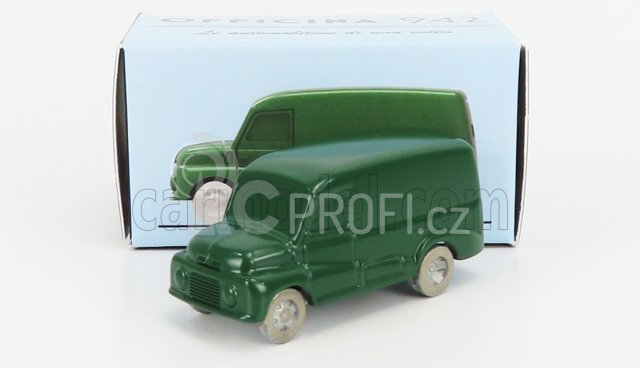 Officina-942 Fiat 615 Furgone - Van - 1953 1:76 Zelená