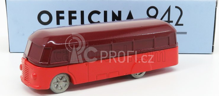 Officina-942 Fiat 626 Rnl Autobus 1939 1:76 Červená Oranžová