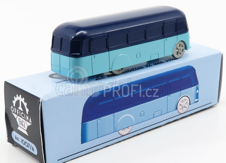 Officina-942 Fiat 626 Rnl Autobus 1939 1:76 Světle Modrá Modrá
