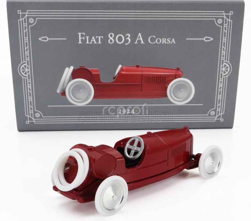 Officina-942 Fiat 803a Spider Corsa 1924 1:43 Red