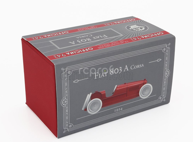 Officina-942 Fiat 803a Spider Corsa 1924 1:43 Red