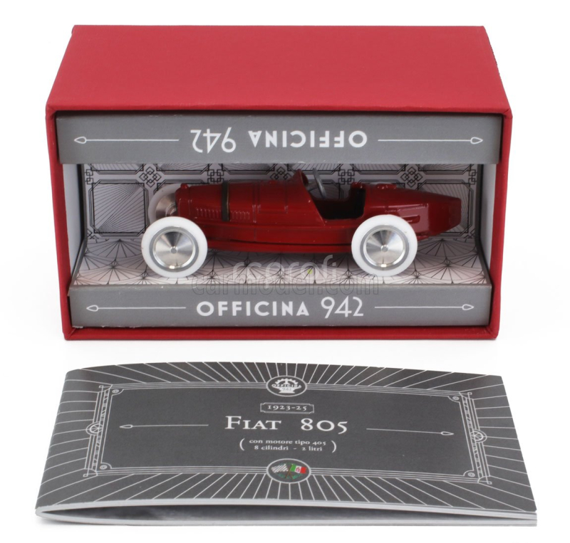 Officina-942 Fiat 805 Spider Gran Premio 1923 1:43 Red