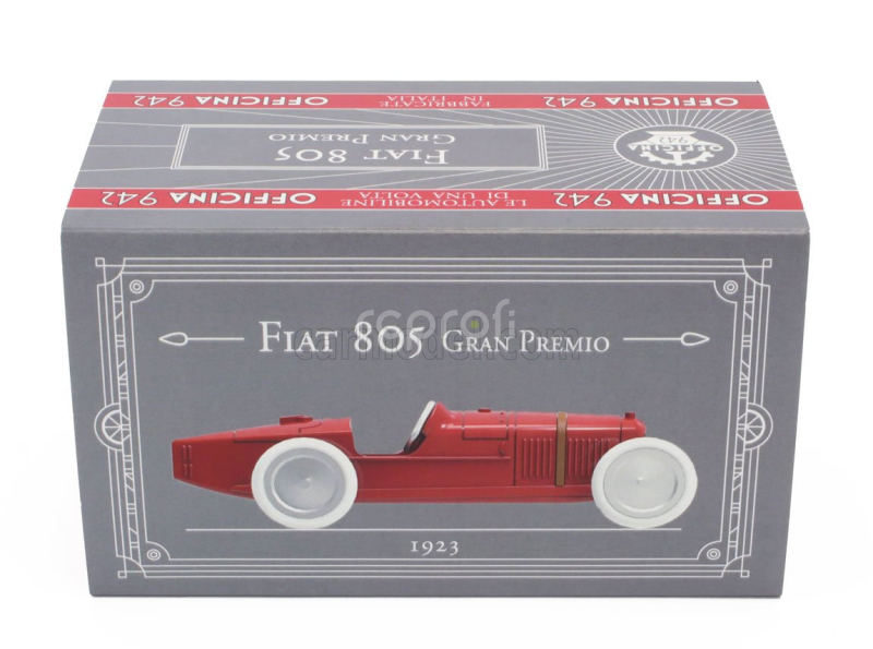 Officina-942 Fiat 805 Spider Gran Premio 1923 1:43 Red