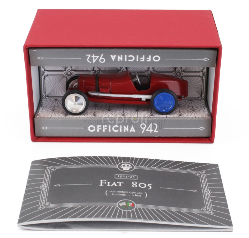 Officina-942 Fiat 805 Spider Indianapolis 1925 1:43 Red