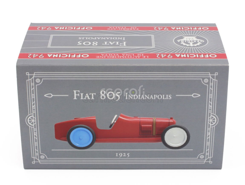 Officina-942 Fiat 805 Spider Indianapolis 1925 1:43 Red