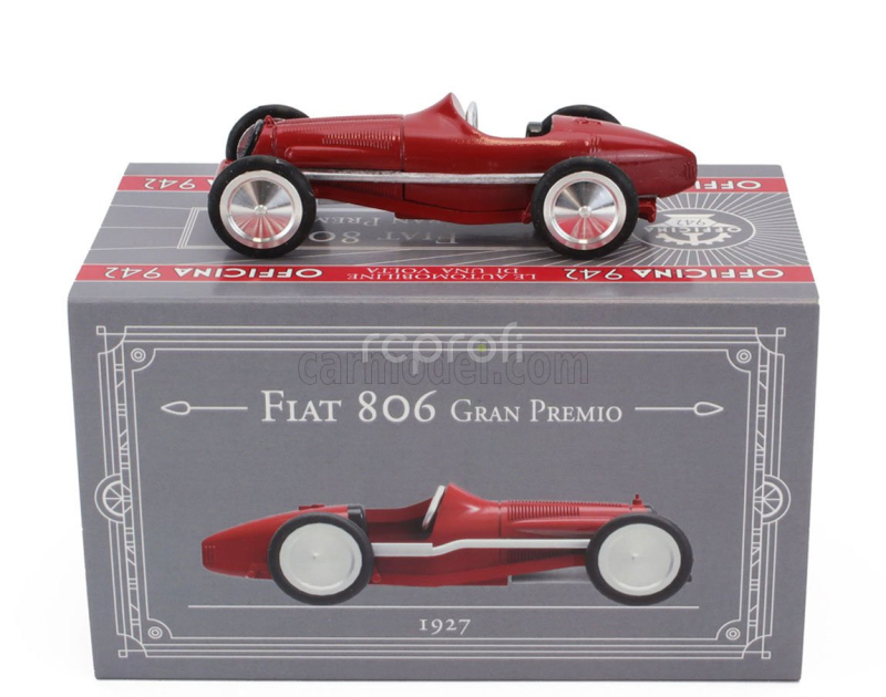 Officina-942 Fiat 806 Spider Gran Premio 1927 1:43 Red