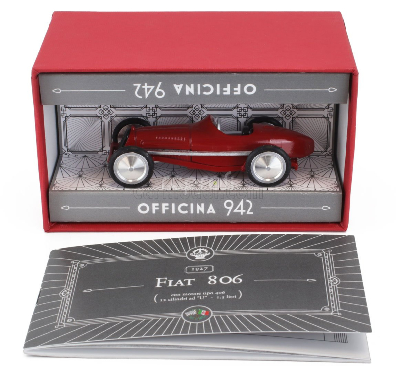 Officina-942 Fiat 806 Spider Gran Premio 1927 1:43 Red