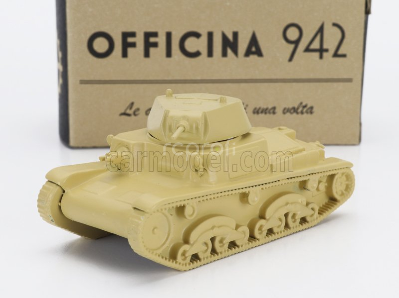 Officina-942 Fiat Ansaldo Tank M13/40 Carro Armato 1940 1:76 Vojenský Písek