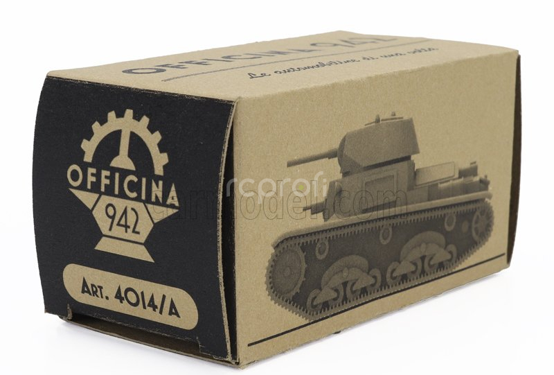 Officina-942 Fiat Ansaldo Tank M13/40 Carro Armato 1940 1:76 Vojenský Písek