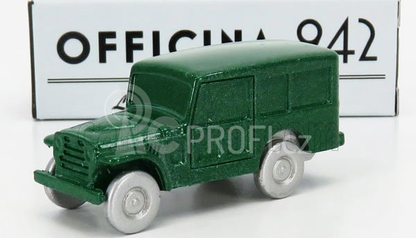 Officina-942 Fiat Campagnola Sw Station Wagon Carrozzeria Savio 1954 1:76 Zelená