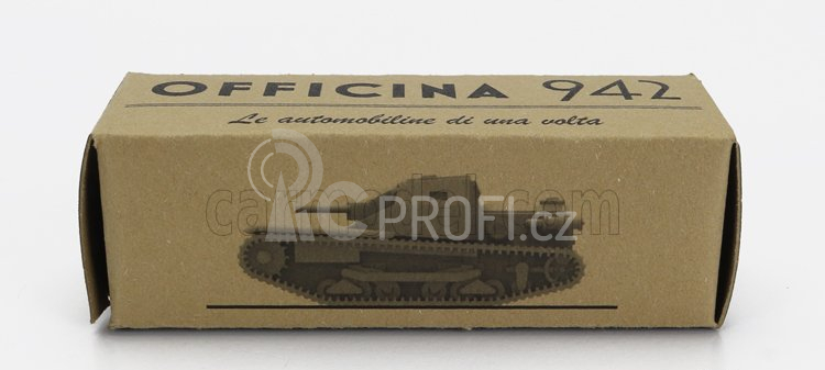 Officina-942 Fiat L3/33 Ansaldo Tank Carro Veloce 1933 1:76 Tmavě Červená