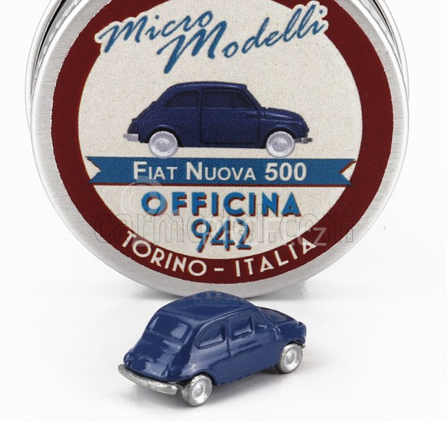 Officina-942 Fiat Nuova 500 1957 1:160 Blue