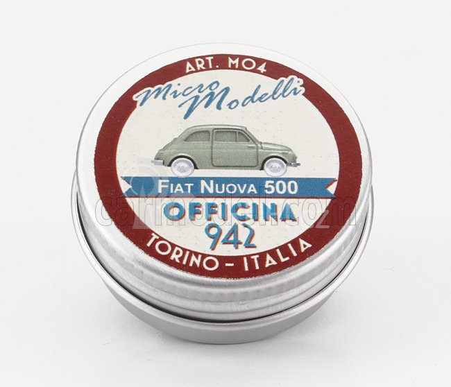 Officina-942 Fiat Nuova 500 1957 1:160 Zelená
