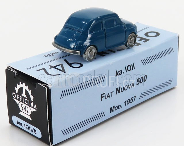 Officina-942 Fiat Nuova 500 1957 1:76 Blue