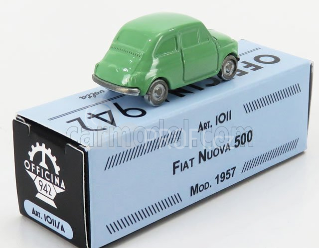 Officina-942 Fiat Nuova 500 1957 1:76 Zelená