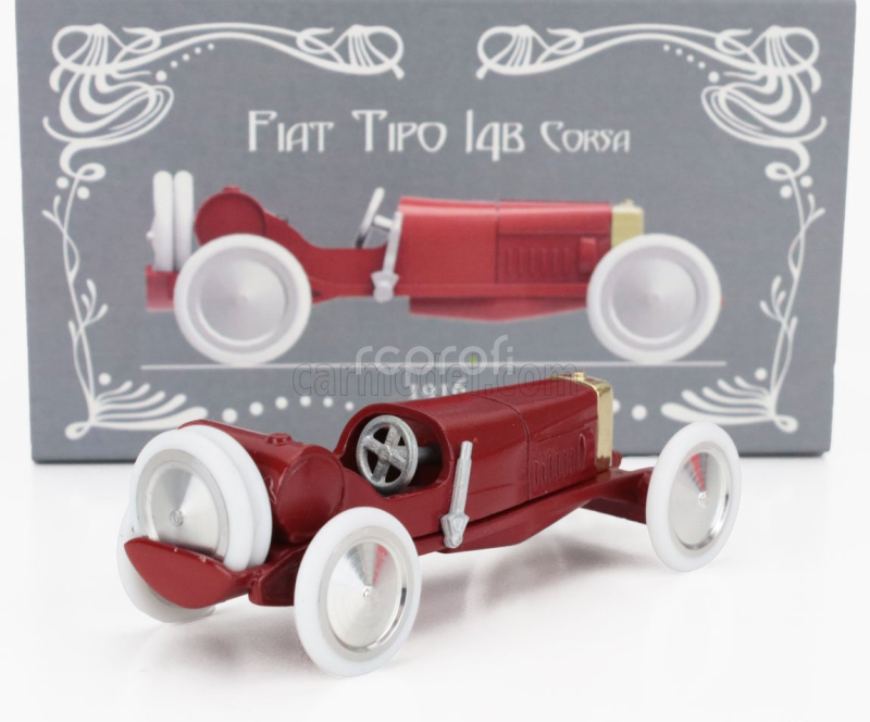 Officina-942 Fiat Tipo 14b Spider Corsa 1916 1:43 Red