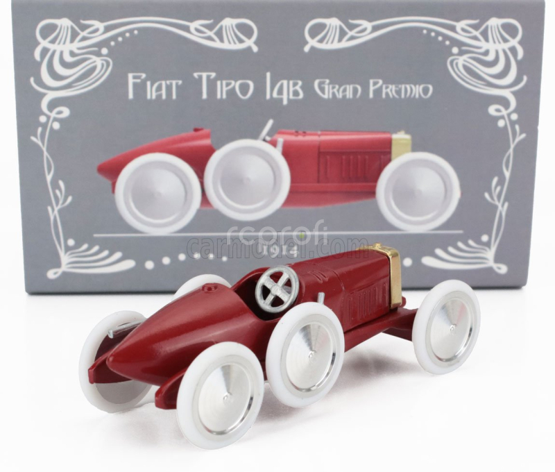 Officina-942 Fiat Tipo 14b Spider Gran Premio 1914 1:43 Red