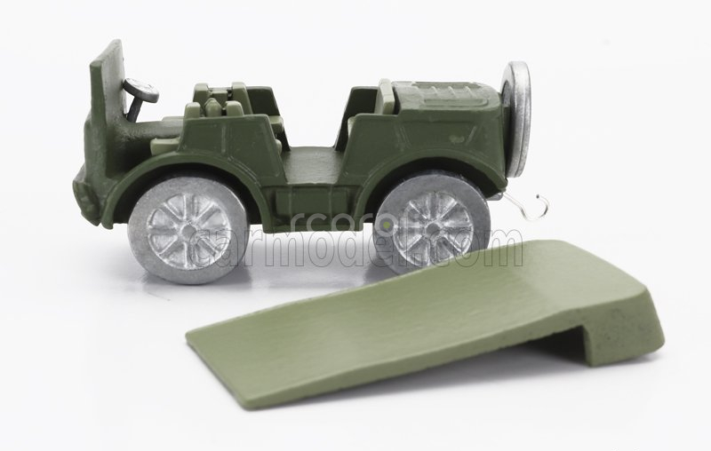Officina-942 Fiat Tm40 Tractor Trattore Pesante Closed 1941 1:76 Vojenská Zelená