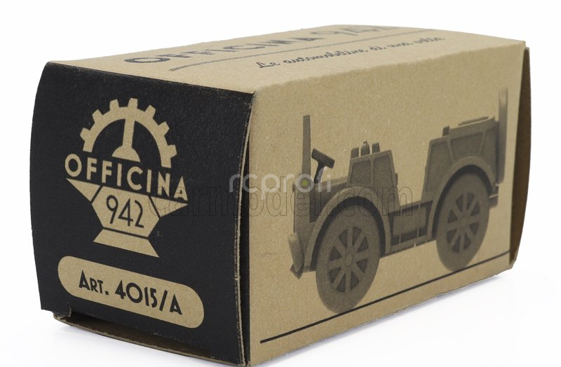 Officina-942 Fiat Tm40 Tractor Trattore Pesante Open 1941 1:76 Vojenský Písek