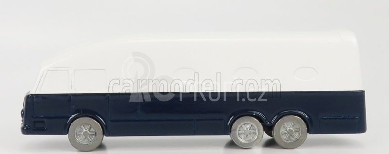 Officina-942 Lancia Esatau P Assistenza Scuderia Lancia Truck Car Transporter 1953 1:76 Bílá Modrá