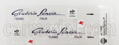 Officina-942 Lancia Esatau P Assistenza Scuderia Lancia Truck Car Transporter 1953 1:76 Bílá Modrá