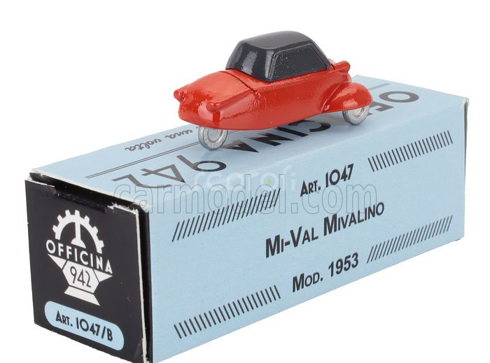 Officina-942 Mi-val Mivalino 1953 1:76 Červená Černá