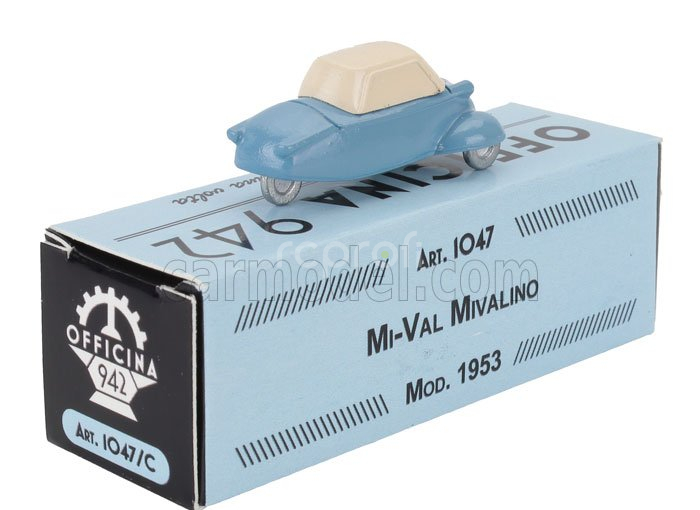 Officina-942 Mi-val Mivalino 1953 1:76 Světle Modrá Slonová Kost