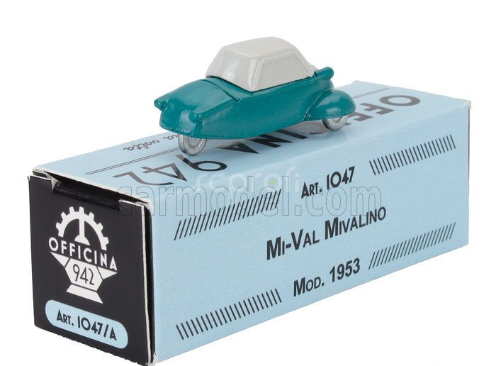 Officina-942 Mi-val Mivalino 1953 1:76 Zelená Bílá