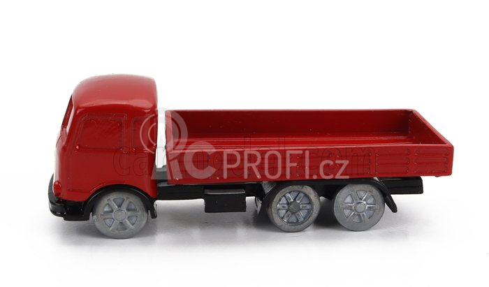 Officina-942 Om fiat Tigre Truck 3-assi 1960 1:76 Red
