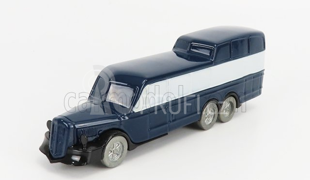 Officina-942 Om fiat Titano Autobus Gran Turismo Panoramico Carrozzeria Varesina 1938 1:76 Modrá Bílá