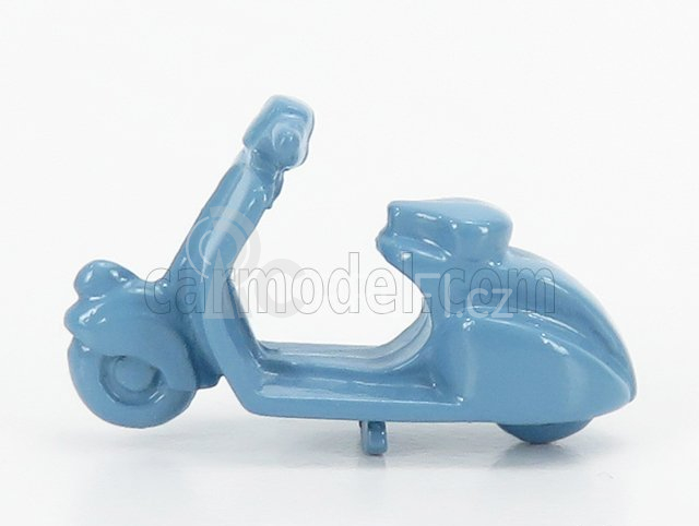 Officina-942 Piaggio Set 2x Vespa 98 + Vespa 98 Sidecar 1946 1:76 Světle Modrá Světle Šedá