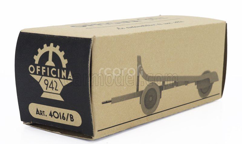 Officina-942 Trailer Rimorchio Viberti Trasporto Carro M13/m14 1942 1:76 Vojenská Zelená