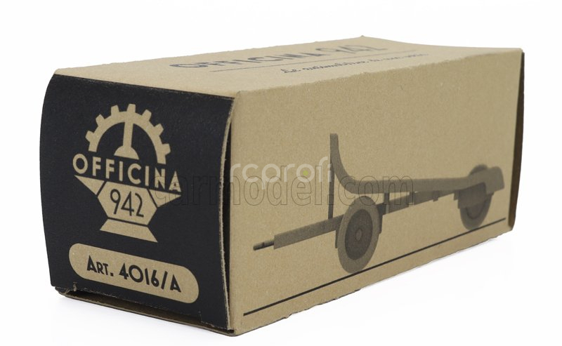 Officina-942 Trailer Rimorchio Viberti Trasporto Carro M13/m14 1942 1:76 Vojenský Písek