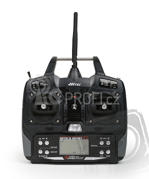OPTIC 6 SPORT 2,4 GHz (mode 2), přijímač MINIMA 6S