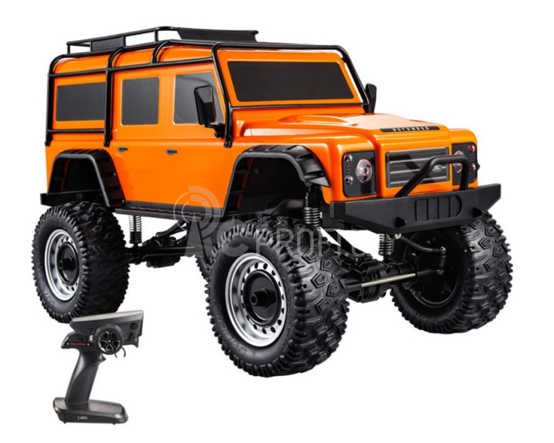 RC crawler Double E Defender, oranžová