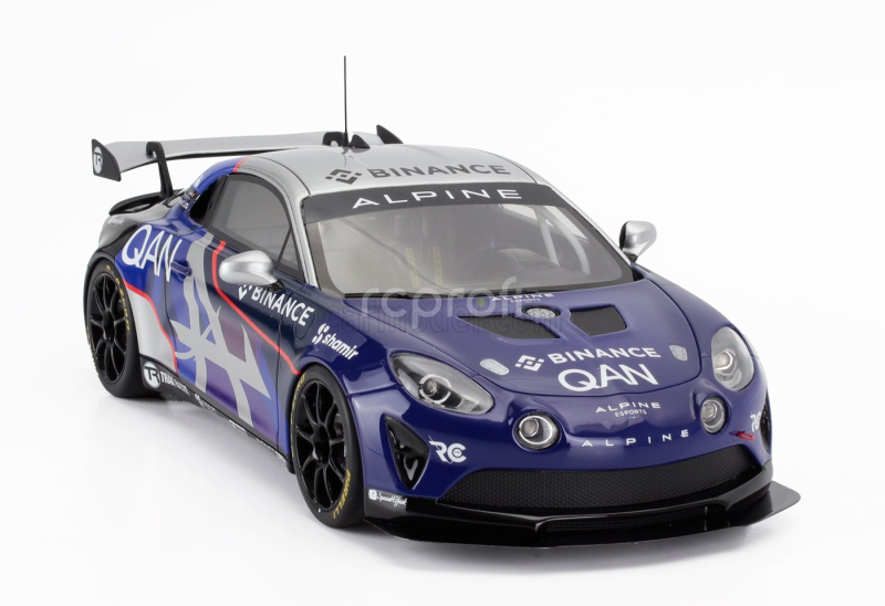 Otto-mobile Alpine A110 Gt4 Evo Coupe Alpine N 00 E-sports Series 2024 1:18 Modrá Černá