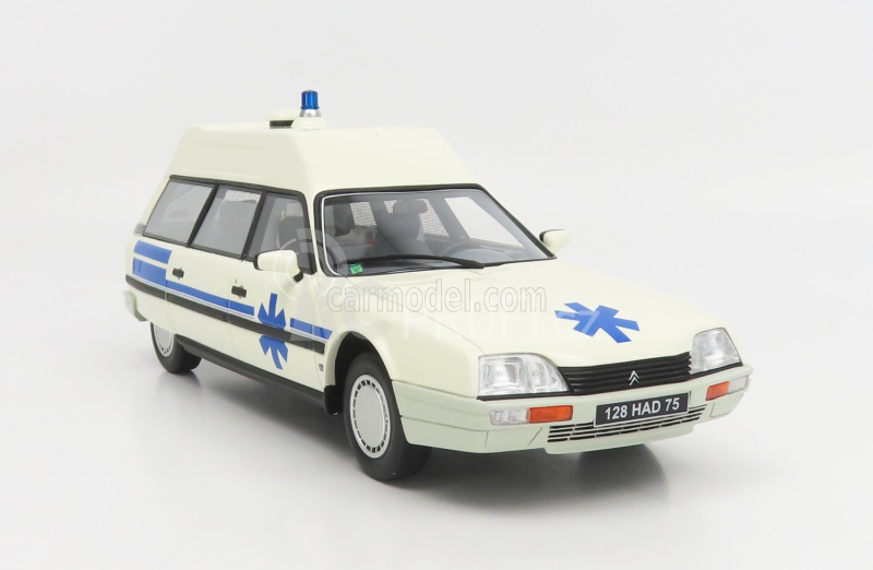 Otto-mobile Citroen Cx Break Ambulance Quasar Heuliez 1987 1:18 Bílá Modrá