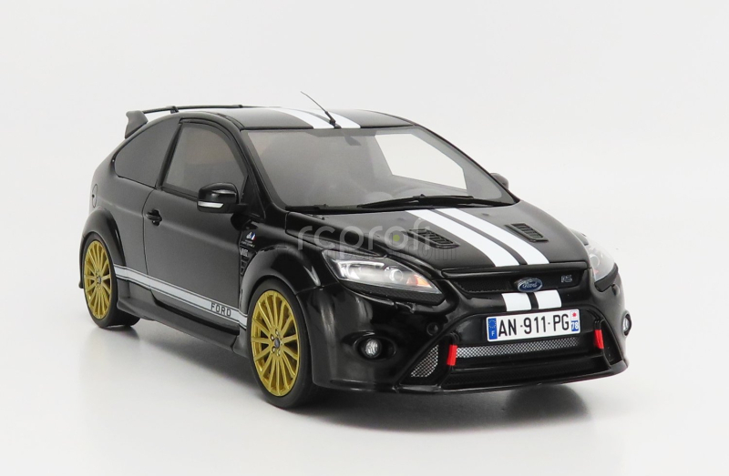 Otto-mobile Ford england Focus Rs Mkii 2010 - 24h Le Mans Tribute 1:18 Černá Bílá
