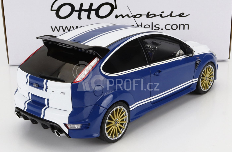 Otto-mobile Ford england Focus Rs Mkii 2010 - 24h Le Mans Tribute 1:18 Modrá Bílá