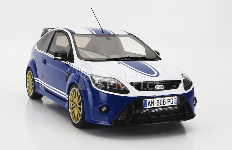 Otto-mobile Ford england Focus Rs Mkii 2010 - 24h Le Mans Tribute 1:18 Modrá Bílá