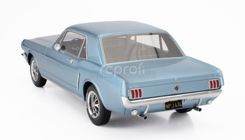 Otto-mobile Ford usa Mustang V8 Hard-top 1965 1:12 Blue Pony