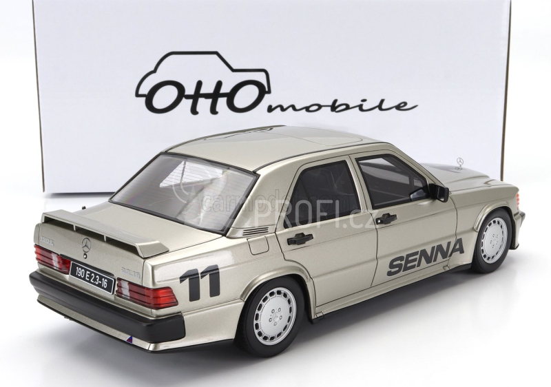 Otto-mobile Mercedes benz 190e 2.3 16v (w201) N 11 Winner Nurburging Race Of Champion 1984 Ayrton Senna 1:18 Gold