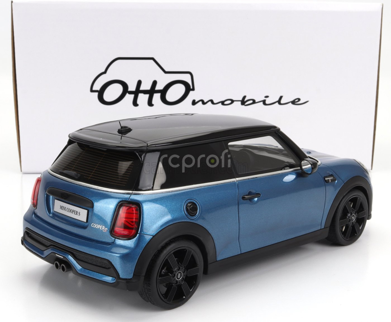 Otto-mobile Mini Cooper S 2021 1:18 Modrá Černá