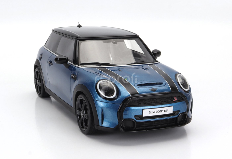 Otto-mobile Mini Cooper S 2021 1:18 Modrá Černá