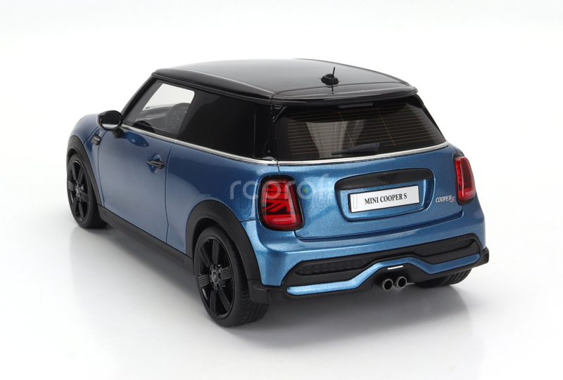 Otto-mobile Mini Cooper S 2021 1:18 Modrá Černá