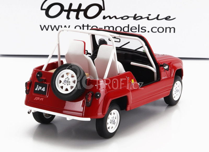 Otto-mobile Renault R4 Jp4 1987 1:18 Red