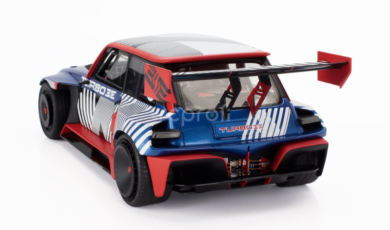 Otto-mobile Renault R5 Turbo 3e E-tech 2023 1:18 Modrá Červená