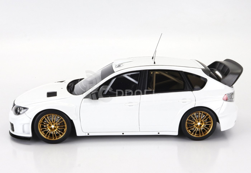 Otto-mobile Subaru Impreza Wrc08 Prodrive Factory Setting Base Rally 2008 1:18 Bílá