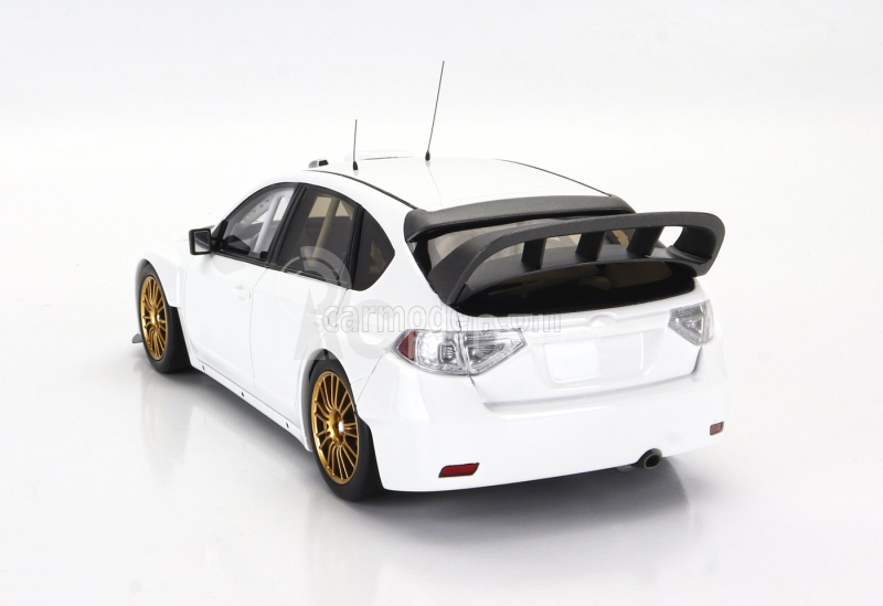 Otto-mobile Subaru Impreza Wrc08 Prodrive Factory Setting Base Rally 2008 1:18 Bílá