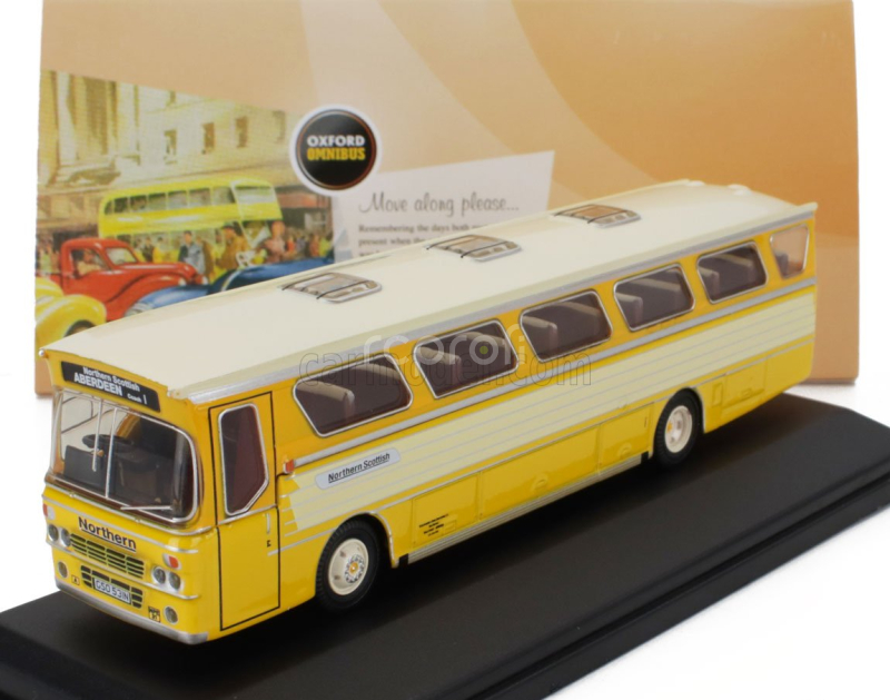 Oxford-models Alexander-dennis M-type Autobus 1975 1:76 Žlutý Krém